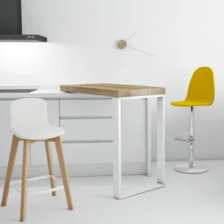 Cancio Tabouret Snack (assise +/- 65 Cm)|Tabouret De Bar (assise +/- 80 Cm)*Play Tabouret réglable moderne en synthétique et métal