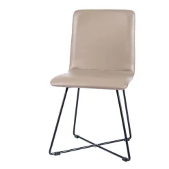 Sessio Chaise De Cuisine|Chaise De Salle à Manger*Plaza Chaise design avec pieds filaires en métal