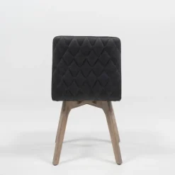 Sessio Chaise De Cuisine|Chaise De Salle à Manger*Plaza diamant Chaise de séjour scandinave matelassée en synthétique et bois