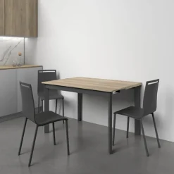 Cancio Table De Cuisine|Table Pour Petit Espace*Poker Minor Table petit espace extensible en stratifié