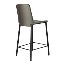 Perfecta Tabouret Snack (assise +/- 65 Cm)|Tabouret De Bar (assise +/- 80 Cm)*Primera Tabouret snack belge rembourré en simili et pieds en métal