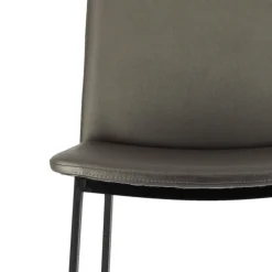 Perfecta Tabouret Snack (assise +/- 65 Cm)|Tabouret De Bar (assise +/- 80 Cm)*Primera Tabouret snack belge rembourré en simili et pieds en métal