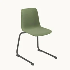 Perfecta Chaise De Cuisine*Proza Chaise pied luge inversé empilable en métal coque polypropylène