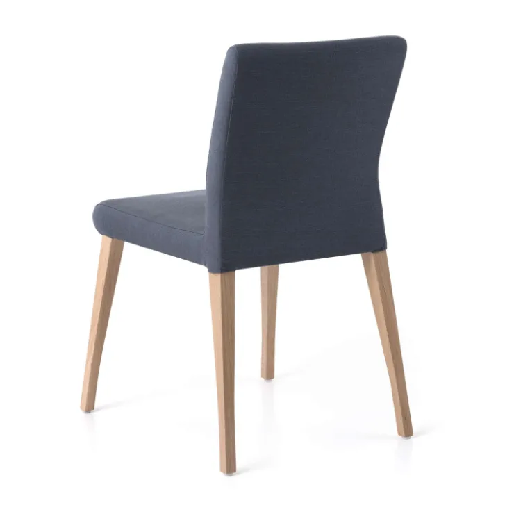Mobitec Chaise De Salle à Manger|Chaise Salon*Pure classic ® Chaise cocooning en tissu et pieds bois