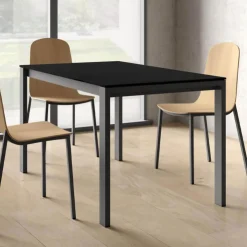 Cancio Table De Cuisine|Table De Salle à Manger*Puzzle Table de cuisine rectangulaire en céramique