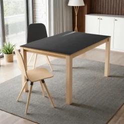Cancio Table De Salle à Manger*Quadra Table moderne en verre extensible