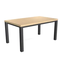 Perfecta Table De Cuisine|Table De Salle à Manger*Qube Table rectangulaire intemporelle en stratifié