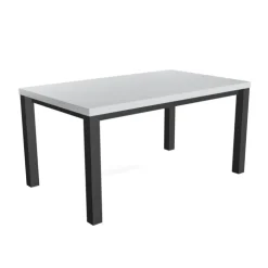 Perfecta Table De Cuisine|Table De Salle à Manger*Qube Table rectangulaire intemporelle en stratifié