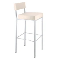 Perfecta Tabouret De Bar (assise +/- 80 Cm)*Quinta Tabouret de bar moderne en métal et simili