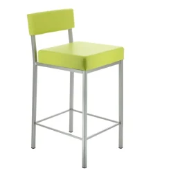 Perfecta Tabouret Snack (assise +/- 65 Cm)|Tabouret De Bar (assise +/- 80 Cm)*Quinta Tabouret snack moderne en métal et simili