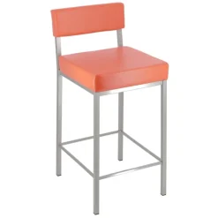 Perfecta Tabouret Snack (assise +/- 65 Cm)|Tabouret De Bar (assise +/- 80 Cm)*Quinta Tabouret snack moderne en métal et simili