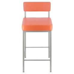 Perfecta Tabouret Snack (assise +/- 65 Cm)|Tabouret De Bar (assise +/- 80 Cm)*Quinta Tabouret snack moderne en métal et simili