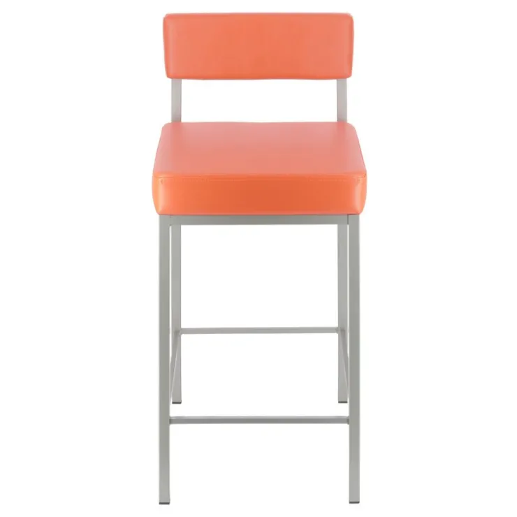 Perfecta Tabouret Snack (assise +/- 65 Cm)|Tabouret De Bar (assise +/- 80 Cm)*Quinta Tabouret snack moderne en métal et simili