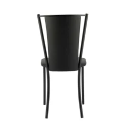 Perfecta Chaise De Cuisine*Reina Chaise de cuisine contemporaine en métal et simili