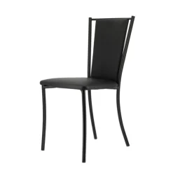 Perfecta Chaise De Cuisine*Reina Chaise de cuisine contemporaine en métal et simili