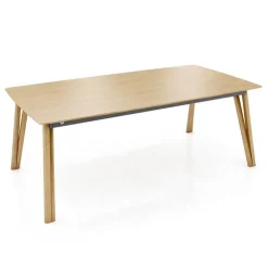 Mobitec Table De Salle à Manger*Rennes ® Table en bois massif extensible pieds épingle