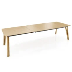 Mobitec Table De Salle à Manger*Rennes ® Table en bois massif extensible pieds épingle
