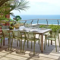 Table De Jardin*Rio Alu Table d'extérieur moderne extensible en aluminium