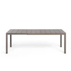 Table De Jardin*Rio Table de jardin extensible en polypropylène DurelTop et aluminium