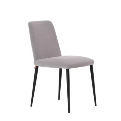 Mobitec Chaise De Salle à Manger*Rob C03 ® Chaise de salle à manger en tissu et métal