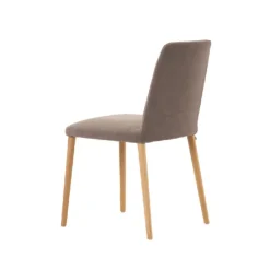 Mobitec Chaise De Salle à Manger|Chaise Salon*Rob C01 ® Chaise moderne en tissu rembourrée avec pieds en bois massif