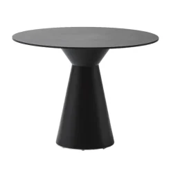 Table De Cuisine|Table Pour Petit Espace*Roller H74 ronde Table design italienne ronde avec pied central