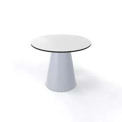 Table De Salon|Table Pour Petit Espace*Roller H55 Table d'appoint ronde design italien à pied central