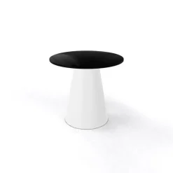 Table De Salon|Table Pour Petit Espace*Roller H55 Table d'appoint ronde design italien à pied central