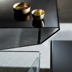 Sovet Italia Table De Salon*Rubino Sovet® Table basse design rectangulaire ou carrée en verre