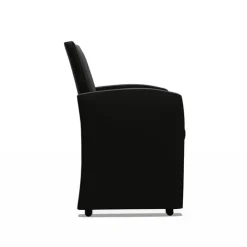 Sessio Chaise De Cuisine|Chaise De Salle à Manger*Sarah Fauteuil de table rembourré en synthétique avec roulettes