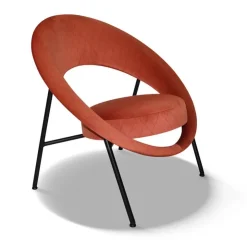 Paget Fauteuil De Salon*Saturn Fauteuil design en tissu fabriqué en France