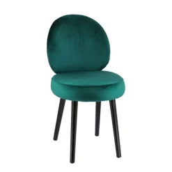 Sessio Chaise De Salle à Manger|Chaise Salon*Severus Chaise cosy bicolore en tissu avec pieds bois