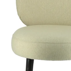 Sessio Chaise De Salle à Manger|Chaise Salon*Severus Chaise cosy en tissu et pieds bois