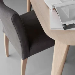 Mobitec Chaise De Salle à Manger|Chaise Salon*Shanna Chaise confortable ® en tissu et pieds en bois