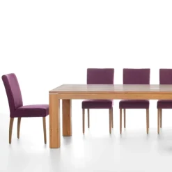 Mobitec Chaise De Salle à Manger|Chaise Salon*Shanna ® Chaise en tissu et pieds en bois massif