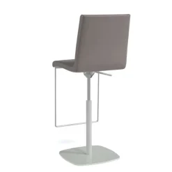 Perfecta Tabouret Snack (assise +/- 65 Cm)|Tabouret De Bar (assise +/- 80 Cm)*Sherpa Tabouret en simili réglable en hauteur et pivotant rembourré