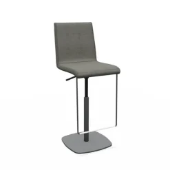 Perfecta Tabouret Snack (assise +/- 65 Cm)|Tabouret De Bar (assise +/- 80 Cm)*Sherpa Tabouret haut réglable et pivotant en tissu fabriqué en Belgique