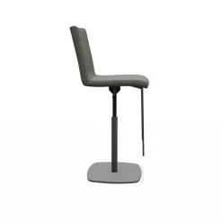Perfecta Tabouret Snack (assise +/- 65 Cm)|Tabouret De Bar (assise +/- 80 Cm)*Sherpa Tabouret haut réglable et pivotant en tissu fabriqué en Belgique
