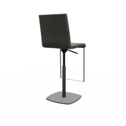 Perfecta Tabouret Snack (assise +/- 65 Cm)|Tabouret De Bar (assise +/- 80 Cm)*Sherpa Tabouret haut réglable et pivotant en tissu fabriqué en Belgique
