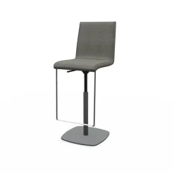 Perfecta Tabouret Snack (assise +/- 65 Cm)|Tabouret De Bar (assise +/- 80 Cm)*Sherpa Tabouret haut réglable et pivotant en tissu fabriqué en Belgique