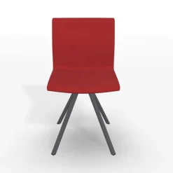 Perfecta Chaise De Salle à Manger|Chaise Salon*Silva Chaise design pieds métal et revêtement en tissu