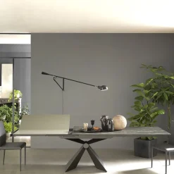 Altacom Table De Salle à Manger*Sintesi Table design italienne extensible en céramique