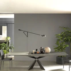 Altacom Table De Salle à Manger*Sintesi Table design italienne extensible en céramique
