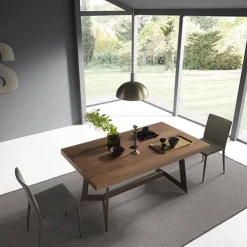 Altacom Table De Salle à Manger*Sipario Table extensible design de salle à manger en bois