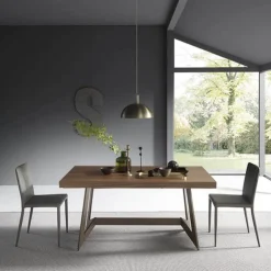 Altacom Table De Salle à Manger*Sipario Table extensible design de salle à manger en bois
