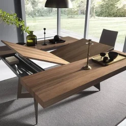Altacom Table De Salle à Manger*Sipario Table extensible design de salle à manger en bois