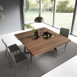Altacom Table De Salle à Manger*Sipario Table extensible design de salle à manger en bois