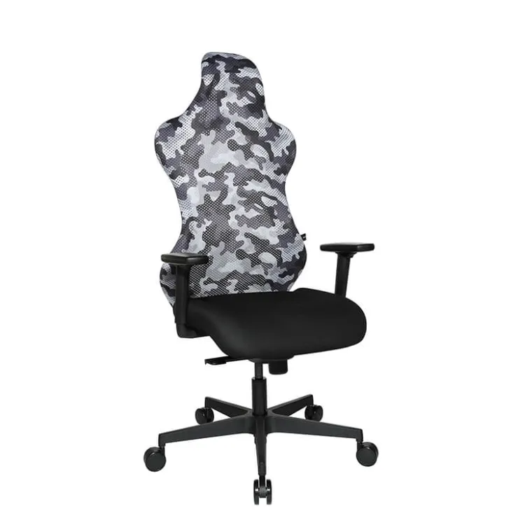 Top Star Chaise De Bureau|Fauteuil De Bureau*Sitness RS Sport Chaise gamer design dossier avec filet