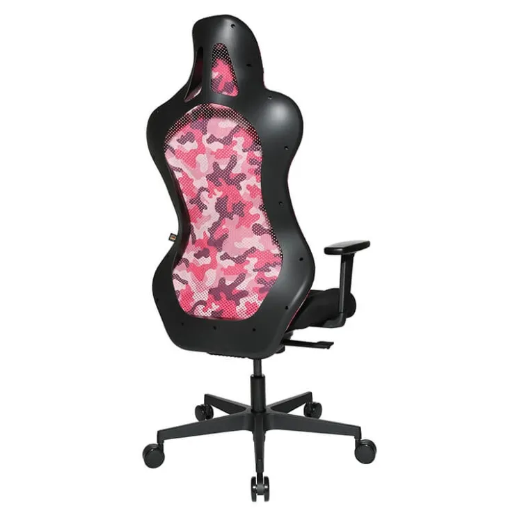 Top Star Chaise De Bureau|Fauteuil De Bureau*Sitness RS Sport Chaise gamer design dossier avec filet