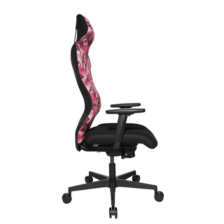 Top Star Chaise De Bureau|Fauteuil De Bureau*Sitness RS Sport Chaise gamer design dossier avec filet
